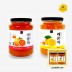 허니비푸드 꿀을 그린사람들 과일차 2종 E세트(자몽차500g+레몬차500g)