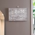 국산 루나리스 GPS수신 LED 벽시계 포세린 36cm