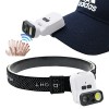 LED COB 충전식 센서동작 모자 캡라이트 헤드랜턴 8008A