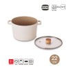 리빙아트 OXONE 세라믹 IH 냄비 22cm(곰솥)