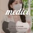 메디치 라이트핏 새부리형 마스크 KF94 100매(5매씩)/화이트