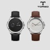 토르소 콤베 인그레이빈 워치 남성 가죽시계 T106L-SBBK/T106L-SSBR