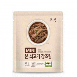 본죽 간편조리 미니 쇠고기 장조림 75g