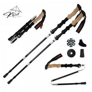 KOA 코아 어트랙 Z폴딩 초경량 등산스틱 1P KOA-HP1000