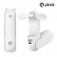 플릭 핸디형 선풍기 3 in 1 Mini Fan 화이트 PIK-HF200W (LED후레쉬/보조밧데리기능/선풍기)