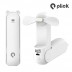플릭 핸디형 선풍기 3 in 1 Mini Fan 화이트 PIK-HF200W (LED후레쉬/보조밧데리기능/선풍기)