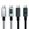 LED CtoC타입 PD 100W 초고속 충전데이타 케이블 BOS-100LCD