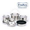 [프라젠] FraZen 프리미엄 쿡웨어 코펠 15P 세트 (7~8인용)