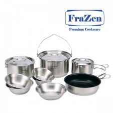 [프라젠] FraZen 프리미엄 쿡웨어 코펠 13P 세트 (3~4인용)
