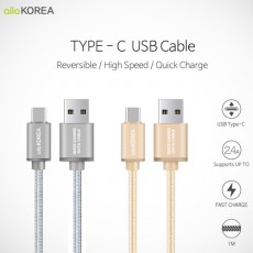 [ALLO 차세대 Type C커넥터] 알로 USB 3.1 Type-C고속충전케이블