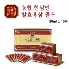 [한삼인]발효홍삼골드 20mlx15포