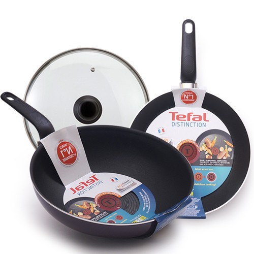 [테팔] 부스트 디스팅션 파워글라이드코팅 후라이팬26cm + 멀티팬 28cm + 28 유리뚜껑