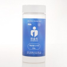 원솔트 프리미엄 가는소금 200g(요리용)