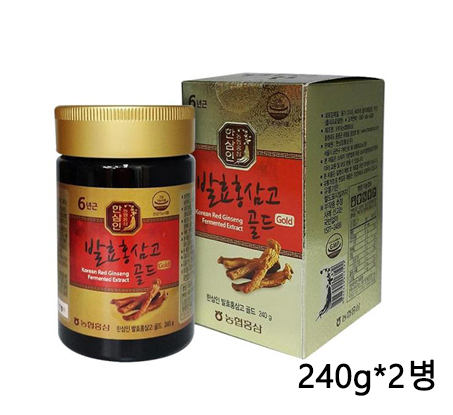 [한삼인] 발효홍삼고골드 240g*2병