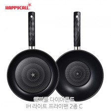 해피콜 다이아몬드 IH 라이트 프라이팬 2종C(IH 프라이팬 26cm, IH 궁중팬 26cm)