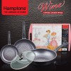 [Hamptons]독일 햄튼 와인 티타늄 인덕션 후라이팬 주방 세트(5P) HTW-HDK5P-AHTW-HDK5P-A