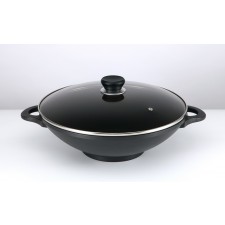 GSW Titanium  NANO-DIAMOND 5중 코팅 통주물 웍팬 32cm