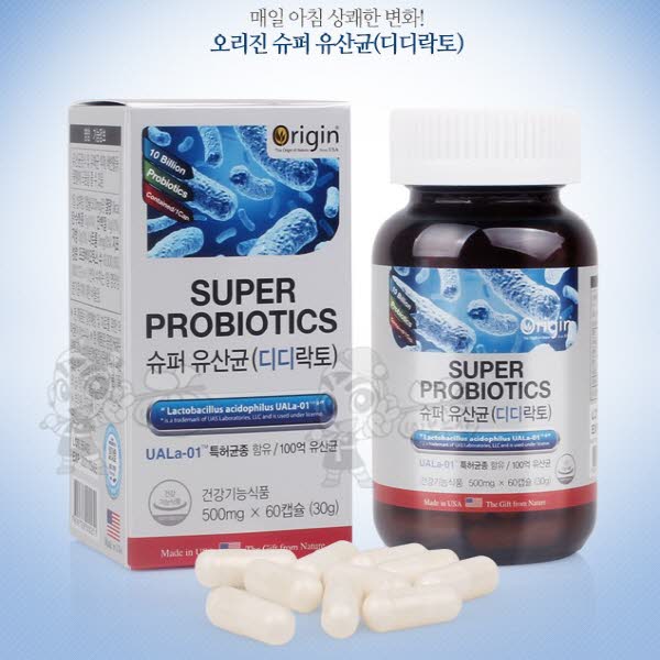 오리진 슈퍼 유산균 (디디락토) (500mgx60캡슐)