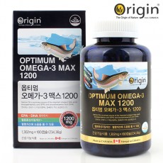 오리진 옵티멈 오메가-3 맥스 1200 (1302mgx180캡슐)