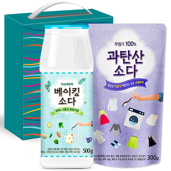 탑셰프베이킹소다500용기 과탄산소다(2종)