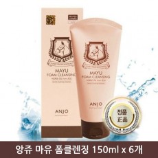 앙쥬 마유 폼클렌징 150ml x 6개
