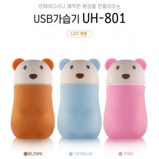 곰돌이 LED 무드등 USB 미니가습기 UH-801