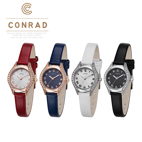 [CONRAD]콘라드 여성 가죽시계 CD004WL