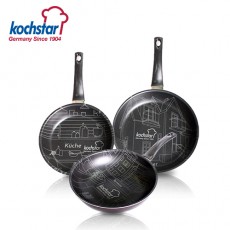 [KOCHSTAR] 독일 콕스타  아트 갤러리아 인덕션 후라이팬 3종 세트