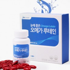 중외제약 눈에 좋은 오메가 루테인 1,050mg x 30캡슐 x 2병 /2개월분