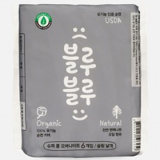 블루블루 롱 오버나이트(슬림날개형) 6ea*2팩