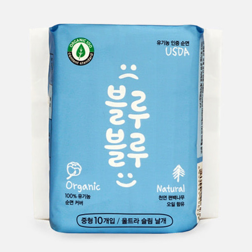 블루블루 울트라슬림 중형 10ea*2팩