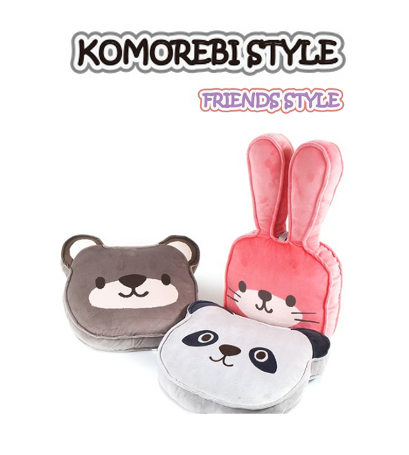 코모레비스타일 프렌즈 동물쿠션