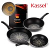 [Kassel ] 카셀 단조형 후라이팬 3종C세트[후20cm +후28cm+궁26cm]