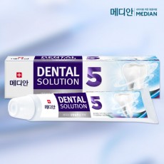 메디안 덴탈솔루션 파이브치약 90g 1P