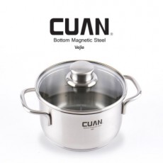 [CUAN] 쿠앤 바일레 스텐레스 냄비 16양수