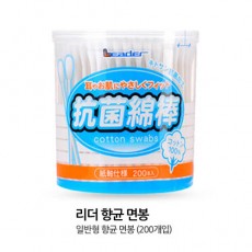 리더 항균면봉 200개*5