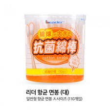 리더 항균면봉(대) 110개*5
