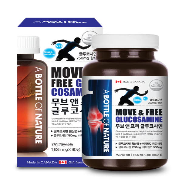 어바틀 무브 앤 프리 글루코사민(1,625mg*90정)
