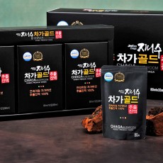 지니수 차가골드 차가버섯 고농축 추출진액 33포 2,640ml(80mlx33포)
