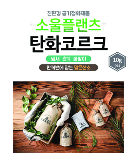 소울플랜츠 친환경공기정화주머니 10g(소)*5ea