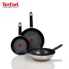 [테팔] 인덕션 스텐 에모티온 프라이팬 20+28+멀티팬28cm TFC-EM08W