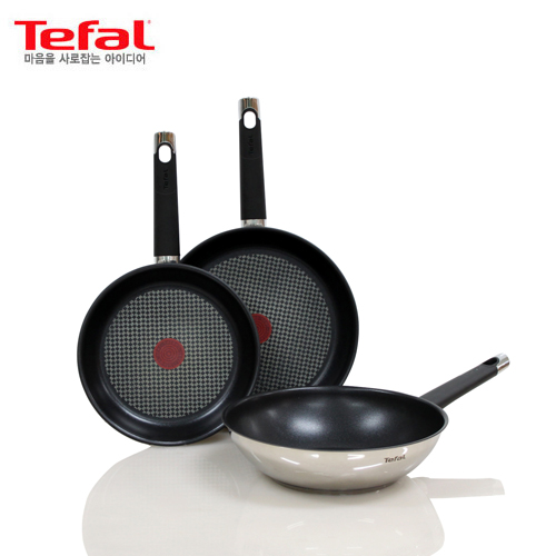 [테팔] 인덕션 스텐 에모티온 프라이팬 24+28+멀티팬28cm TFC-EM48W