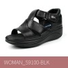 닥터케이 워킹슈즈 S/S 신상 여성화 웰빙 샌들 S9100 BLK