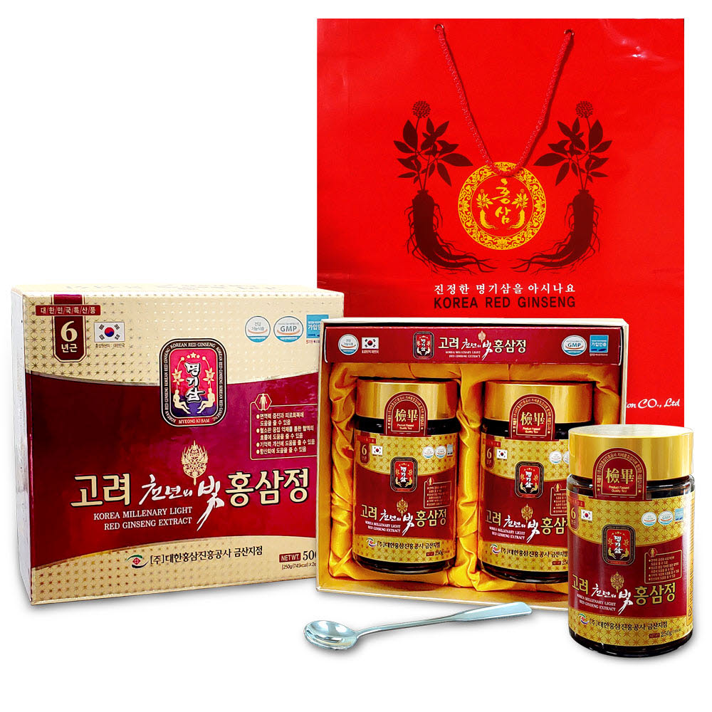 명기삼 고려천년의빛홍삼정 250g*2병