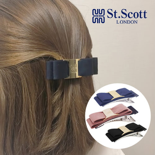 [St.Scott]세인트스코트 클래식리본 집게핀
