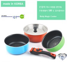[리빙아트] Homesys 멀티매직세트5PCS(냄비), lhs-05p