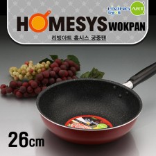 [리빙아트] 홈시스 후라이팬 26Cm, lhs-3026