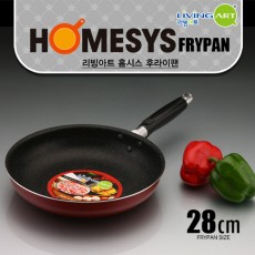 [리빙아트] 홈시스 후라이팬 28Cm, lhs-3028