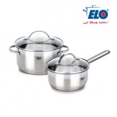 ELO 코바 3중바닥 스텐레스 냄비 2종(16cm편수,18cm양수)