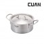 [CUAN] 쿠앤 헤닝 통3중 스텐레스 냄비 20양수